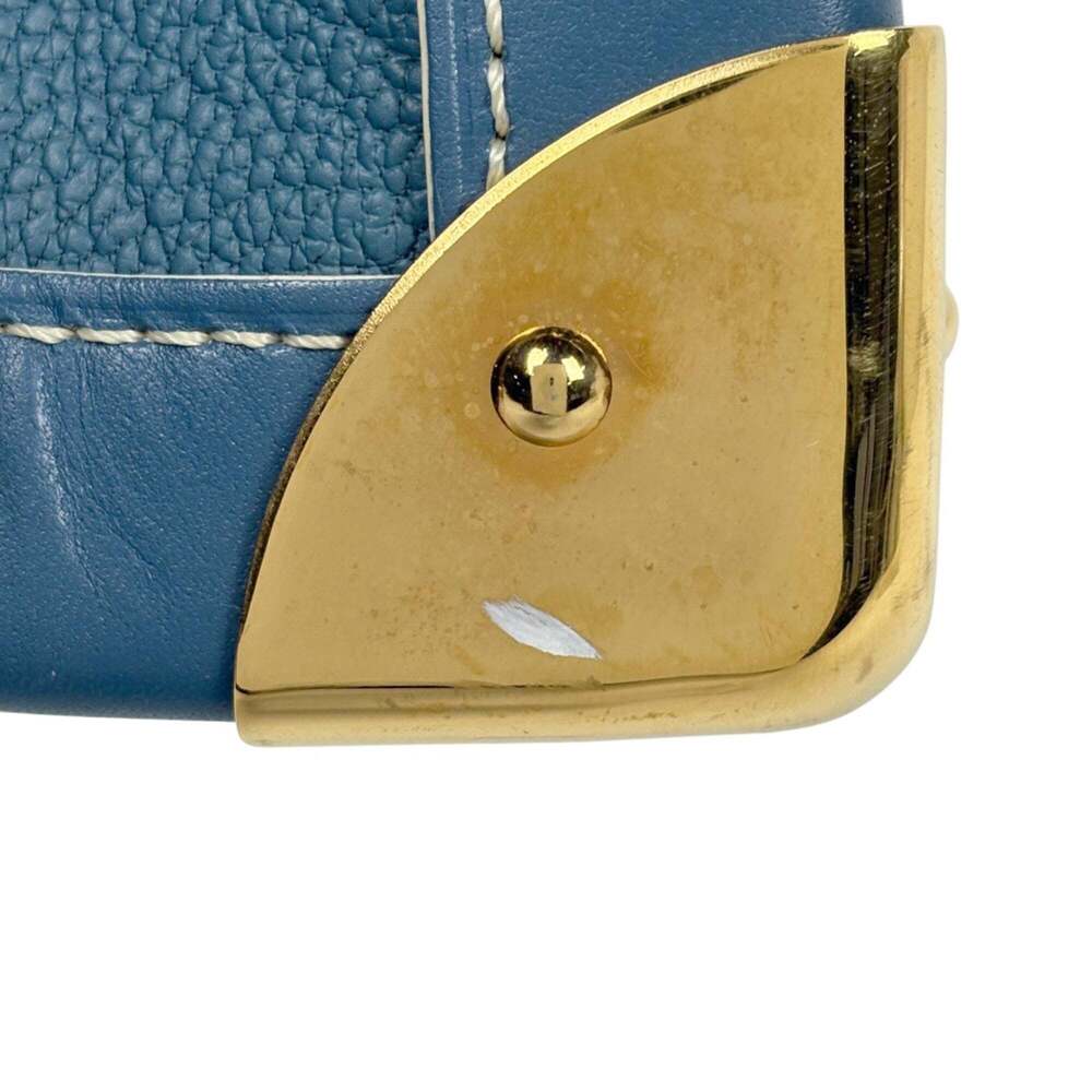 Louis Vuitton Tarantue One-Shoulder Handbag, Suhali Blue, M91821, Women's - Picture 3 of 10